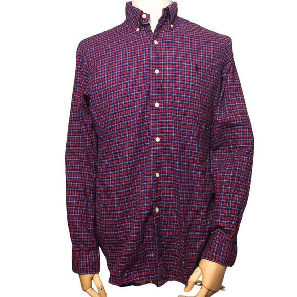 Ralph Lauren Medium Button Down Long Sleeve Plaid - Picture 2 of 12